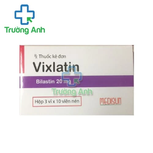 Vixlatin - Thuốc điều trị viêm mũi dị ứng, mẩn ngứa