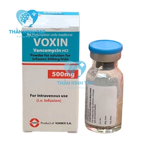 Voxin 500mg - Vancomycin Hydroclorid 500mg Vianex