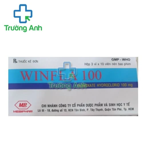 Winfla 100 - Thuốc chống co thắt tiết niệu của Mebiphar