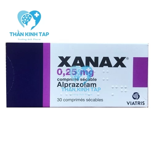 Xanax 0.25mg - Alprazolam 0.25mg Pfizer