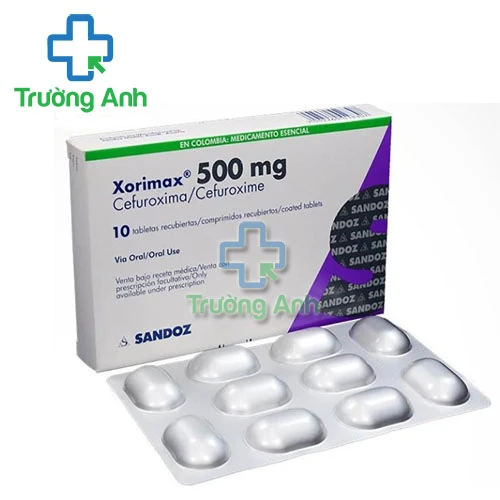 Xorimax 500mg - Thuốc uống điều trị nhiễm khuẩn của Úc