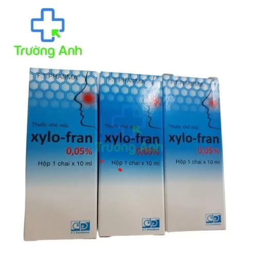 Xylo fran 0.05% - Thuốc  giảm nghẹt mũi hiệu quả