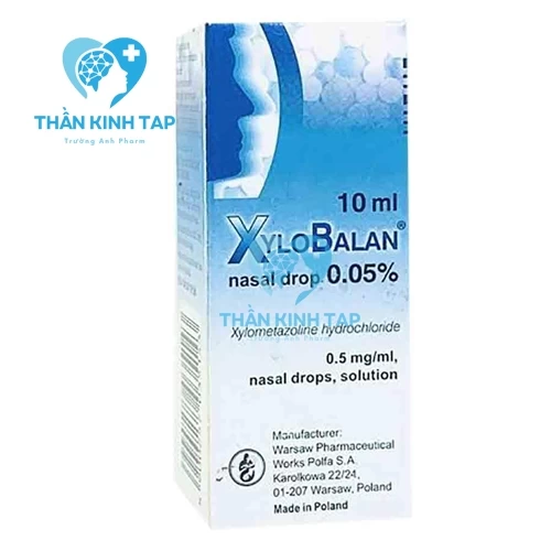 Xylobalan 0.05% - Thuốc điều trị triệu chứng ngạt mũi, chảy nước mũi