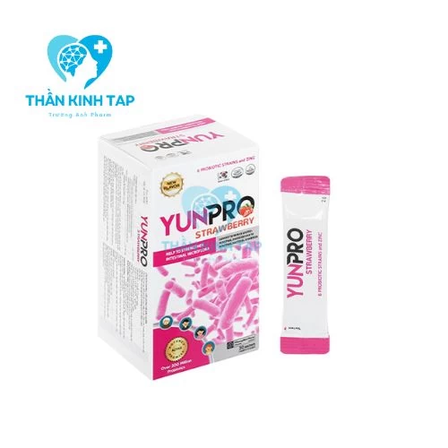 Yunpro Strawberry - Giúp tăng cường hệ vi sinh đường ruột