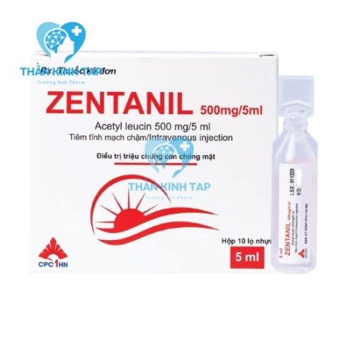 Zentanil 500mg/5ml - Thuốc điều trị các chứng chóng