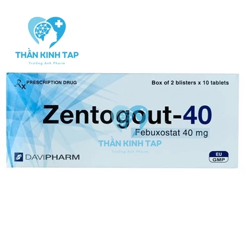 Zentogout-40 - Điều trị uric huyết mạn tính