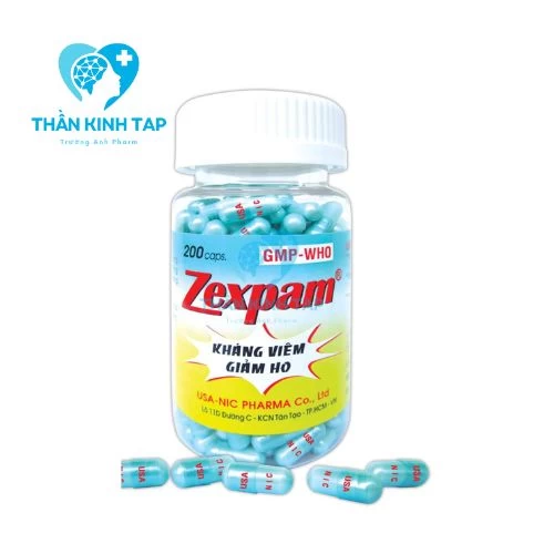 Zexpam - Thuốc trị ho và các rối loạn dịch tiết phế quản