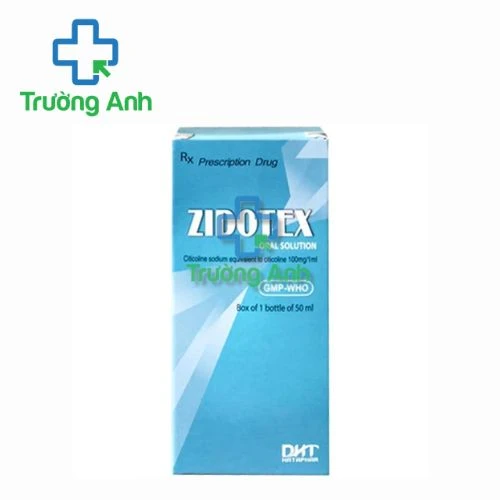 Zidotex 50ml Hataphar - Thuốc điều trị rối loạn mạch máu não