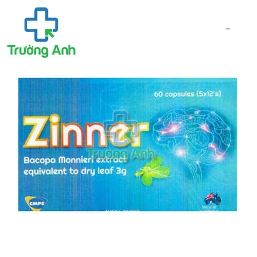 Zinner CMPS - Hỗ trợ tăng cường tuần hoàn máu não, giúp tỉnh táo