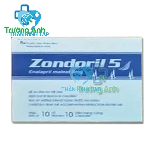 Zondoril 5 - Thuốc điều trị bệnh tăng huyết áp của Hataphar