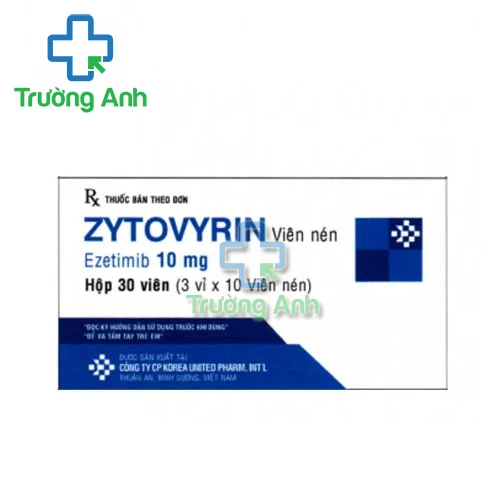 Zytovyrin - Thuốc điều trị tăng cholesterol máu