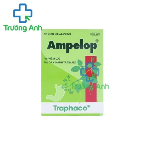 Ampelop - Thuốc điều trị viêm loét dạ dày, hoành tá tràng