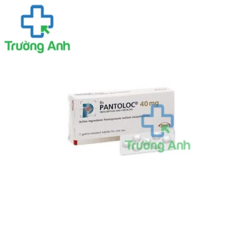 Pantoloc 40mg - Thuốc điều trị viêm thực quản