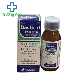 Bactirid - Thuốc điều trị nhiễm khuẩn của Pakistan