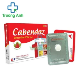 Cabendaz - Thuốc tẩy giun đũa, giun tóc, giun móc, giun kim