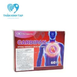Cardipan - Sản phẩm hõ trợ giảm nguy cơ tăng huyết áp