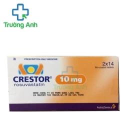 Crestor 10mg - Thuốc hỗ trợ điều trị tăng cholesterol, rối loạn beta lipoprotein