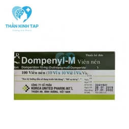 Dompenyl-M - Hỗ trợ và điều trị tình trạng buồn nôn, đầy bụng