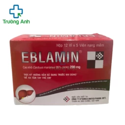 Eblamin - Thuốc hỗ trợ điều trị các bệnh lý về gan như viêm gan, xơ gan, gan nhiễm mỡ