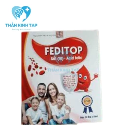 Feditop - Bổ sung sắt, cải thiện tình trạng thiếu máu