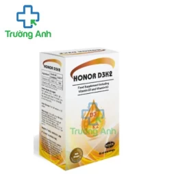 Honor D3K2 - Hỗ trợ tăng cường hấp thụ calcium cho cơ thể