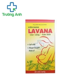 Lavana - Hỗ trợ điều trị viêm tắc tuyến vú, lợi sữa