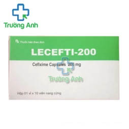 Lecefti-200 - Thuốc điều trị bệnh nhiễm khuẩn