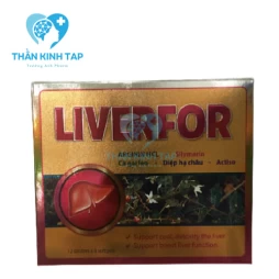 Liverfor - Hỗ  trợ thanh nhiệt giải độc gan, bảo vệ tế bào gan