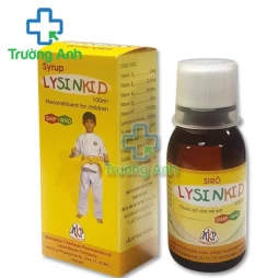 Lysinkid - Thuốc bổ dùng cho trẻ trong giai đoạn phát triển