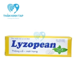 Lyzopeen - Giúp giảm ho, giảm đau rát họng