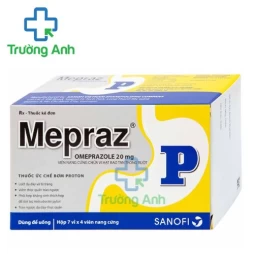 Mepraz - Điều trị ngắn hạn loét tá tràng, loét dạ dày