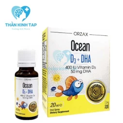 Ocean D3 + DHA - Tăng cường phát triển chiều cao và trí não