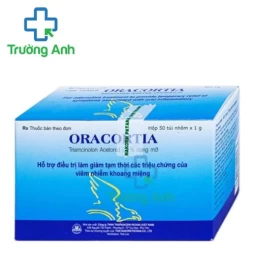 Oracortia - Hỗ trợ điều trị viêm nhiễm khoang miệng