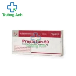 Presartan-50 - Điều trị tăng HA từ nhẹ đến trung bình