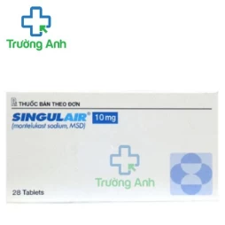 Singulair 10mg - Điều trị và dự phòng hen phế quản mạn tính