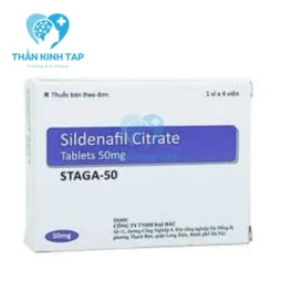 Staga - 50 - Thuốc điều trị rối loạn cương dương