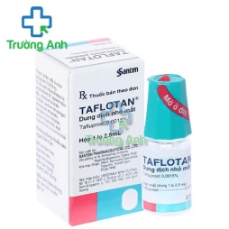 Taflotan - Thuốc điều trị glaucoma góc mở, bị tăng nhãn áp