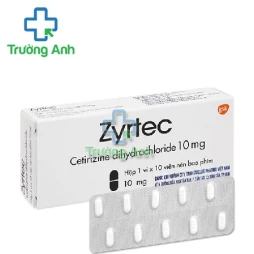 Zyrtec - Thuốc điều trị viêm mũi dị ứng, mày đay