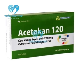 Acetakan 120 - Thuốc điều trị hội chứng sa sút trí tuệ