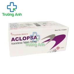 Aclopsa - Thuốc điều trị giảm đau, kháng viêm hiệu quả