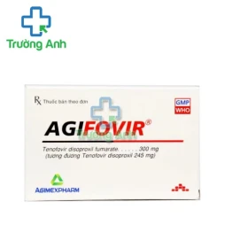 Agifovir 300mg - Thuốc điều trị HIV type 1, viêm gan B mạn