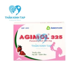 Agimol 325 - Thuốc hạ sốt, giảm đau của Agimexpharm