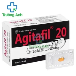 Agitafil 20 - Thuốc điều trị rối loạn cương dương nam giới