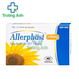 Allerphast 180mg - Thuốc điều trị viêm mũi dị ứng, mày đay