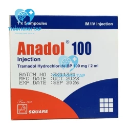 Anadol 100 - Tramadol 100mg/2ml Square Pharmaceuticals