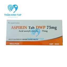 Aspirin tab DWP 75mg - Thuốc giảm đau và chống viêm hiệu quả