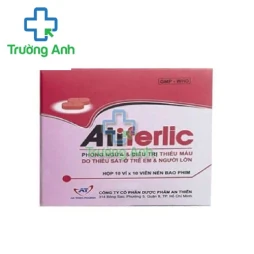 Atiferlic - Thuốc điều trị và dự phòng thiếu máu