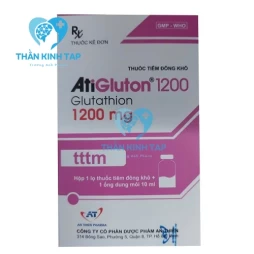 Atigluton 1200mg - Glutathion 1200mg tiêm truyền An thiên