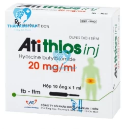 Atithios Inj - Thuốc trị co thắt đường tiêu hóa