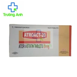 Atroact-20 - Thuốc điều trị rối loạn lipid máu hiệu quả